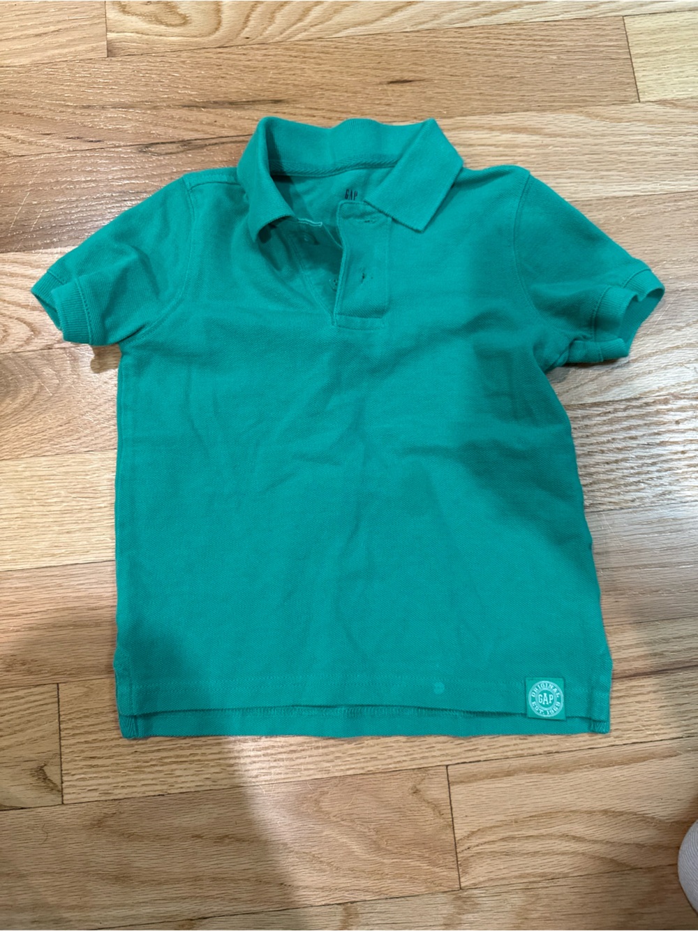 GAP Boys Green Polo Shirt